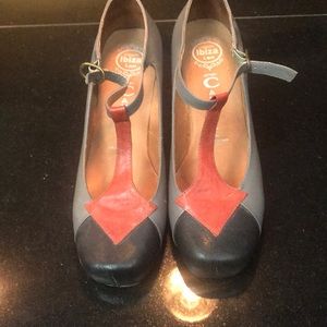 Ibiza Last Jeffrey Campbell Grey and Ted Wedges